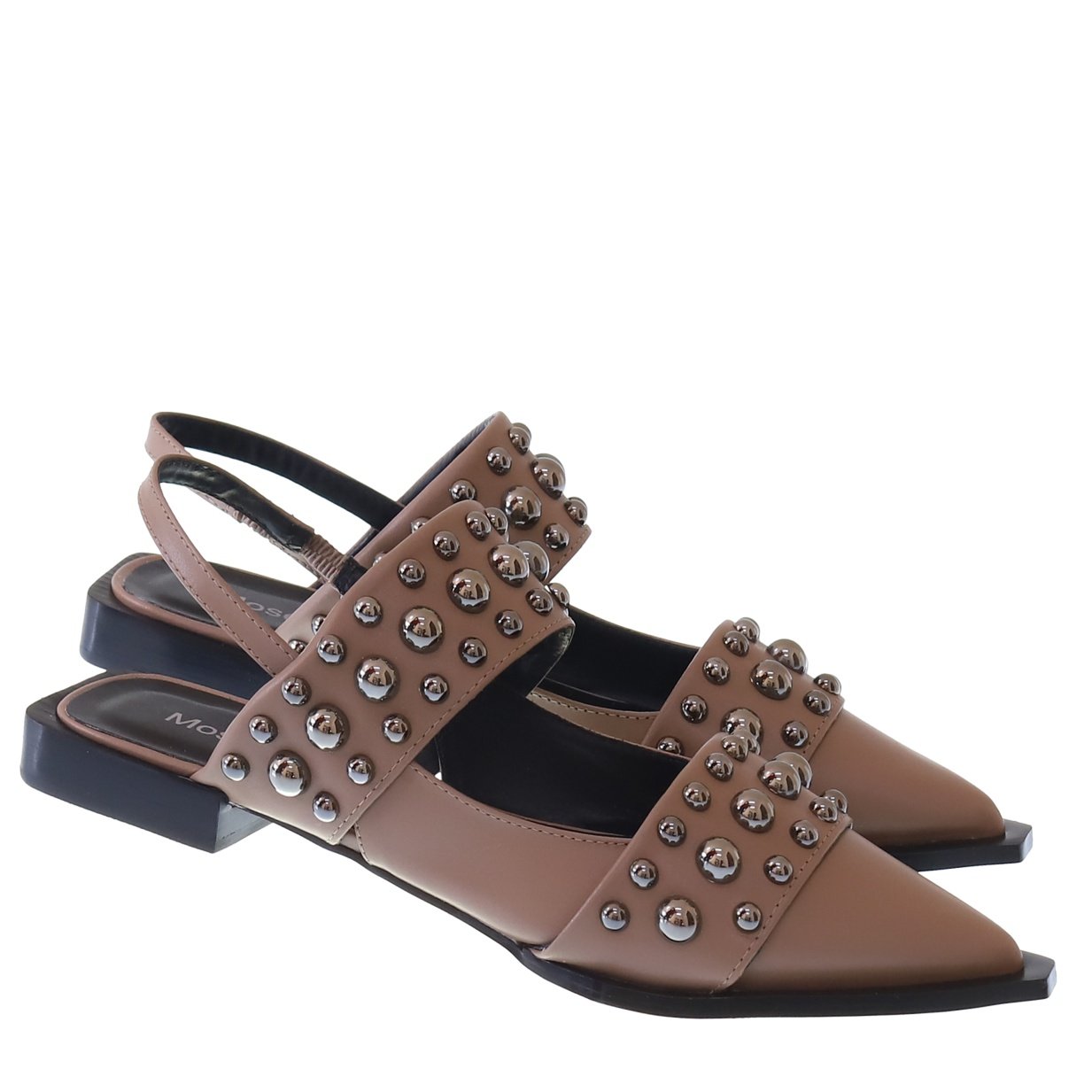 Mule Casual Conforto Spikes Metálica 7015 Moselle por Werner