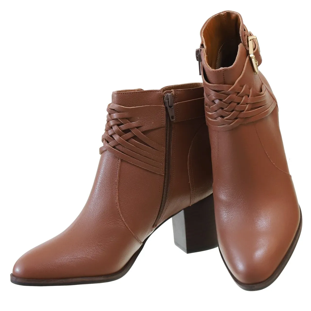 Bota cano curto Exclusive P1665 Moselle Moselle Sapatos Femininos