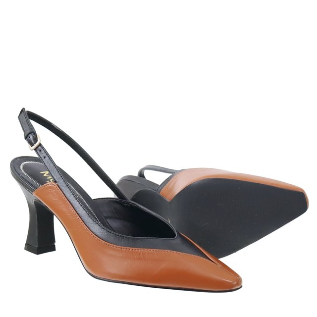 bicolor slingback
