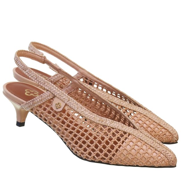 Scarpin Slingback Tressê Boho 6334 Capo 