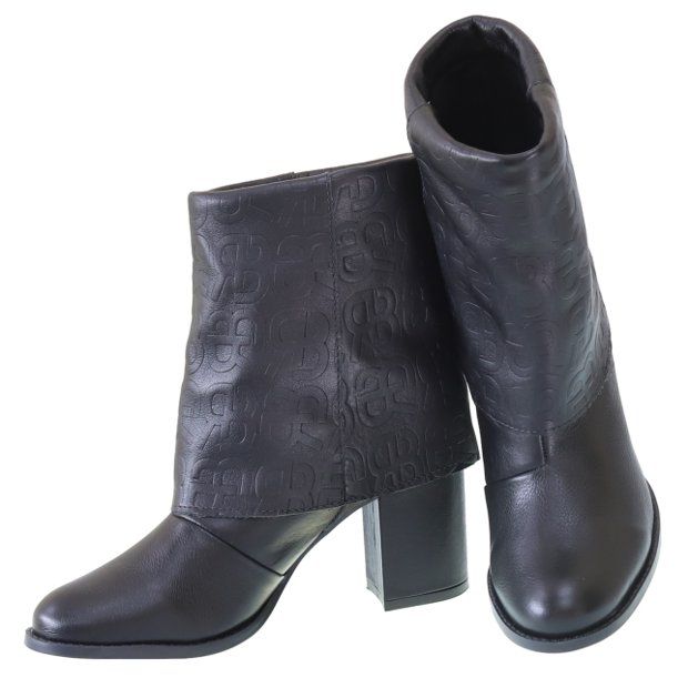 Bota Cano Médio Palermo Day 3503 Raphaella Booz Moselle Sapatos