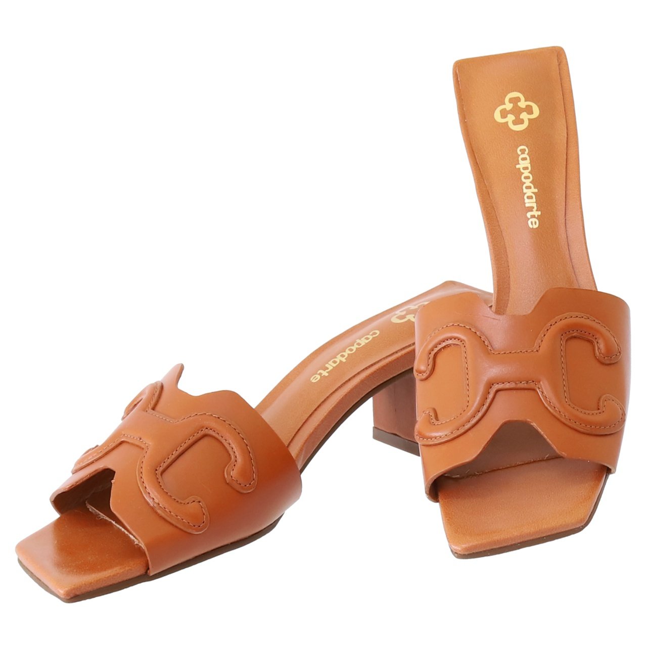Sandália Open Mule Logo 3D 6422 Capodarte para Moselle | Moselle