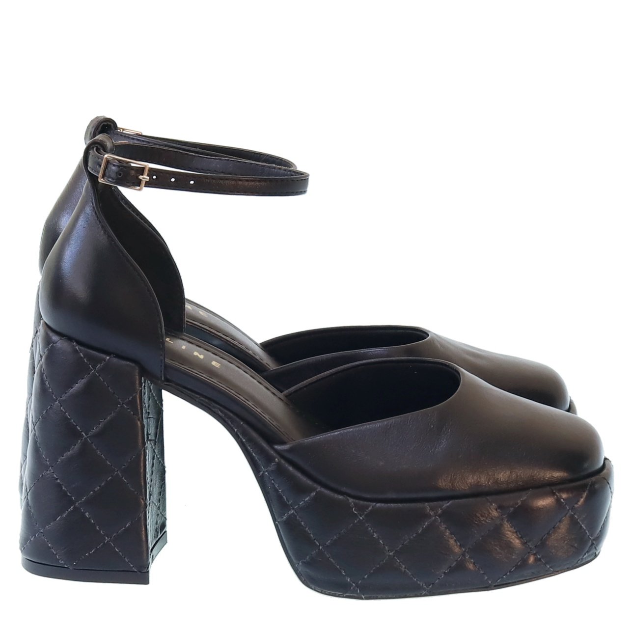 Sandália Plataforma New Rocker 71192 Lia Line para Moselle