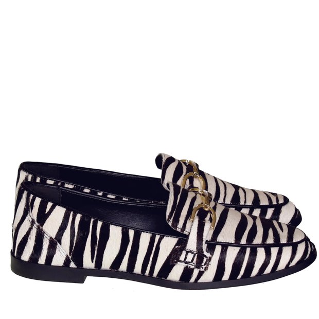 Mocassim Loafer Austin 3939 Pelo Zebra Tabita para Moselle