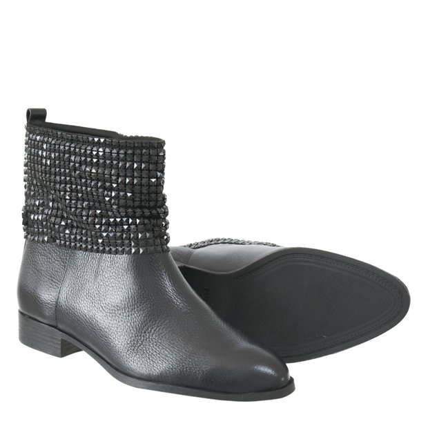 Bota Malha Onix Cano Curto 6179 Du Moselle Sapatos Femininos