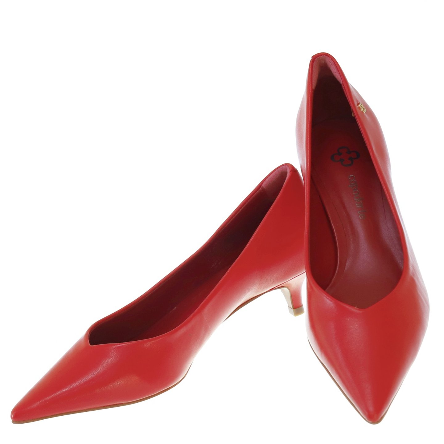 Scarpin Salto Fino Kitten Heels 7668 Capodarte para Moselle