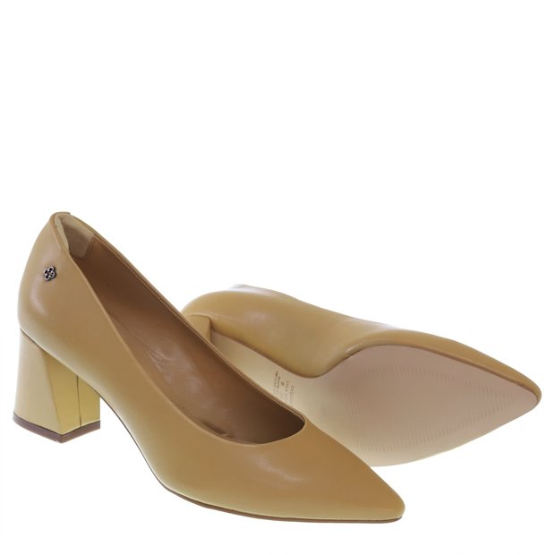 Scarpin Salto Bloco Beau3 7669 Capodarte para Moselle | Moselle