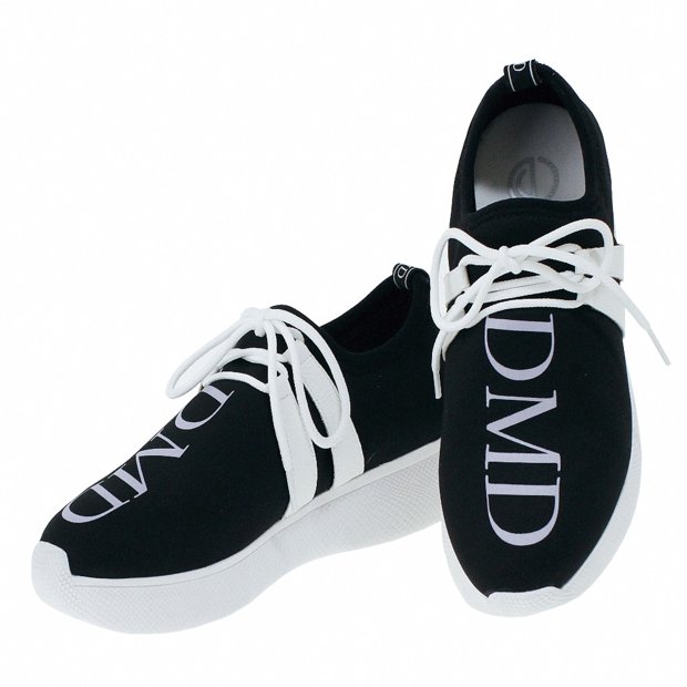 Tênis Casual Conforto Preto/Branco 5193 DU | Moselle Calçados
