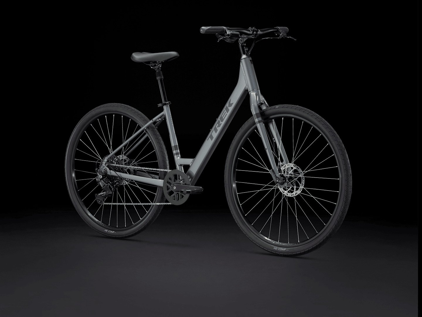 BICICLETA TREK VERVE 2 LOWATEP 5G CINZA | Bike Tech Moinhos