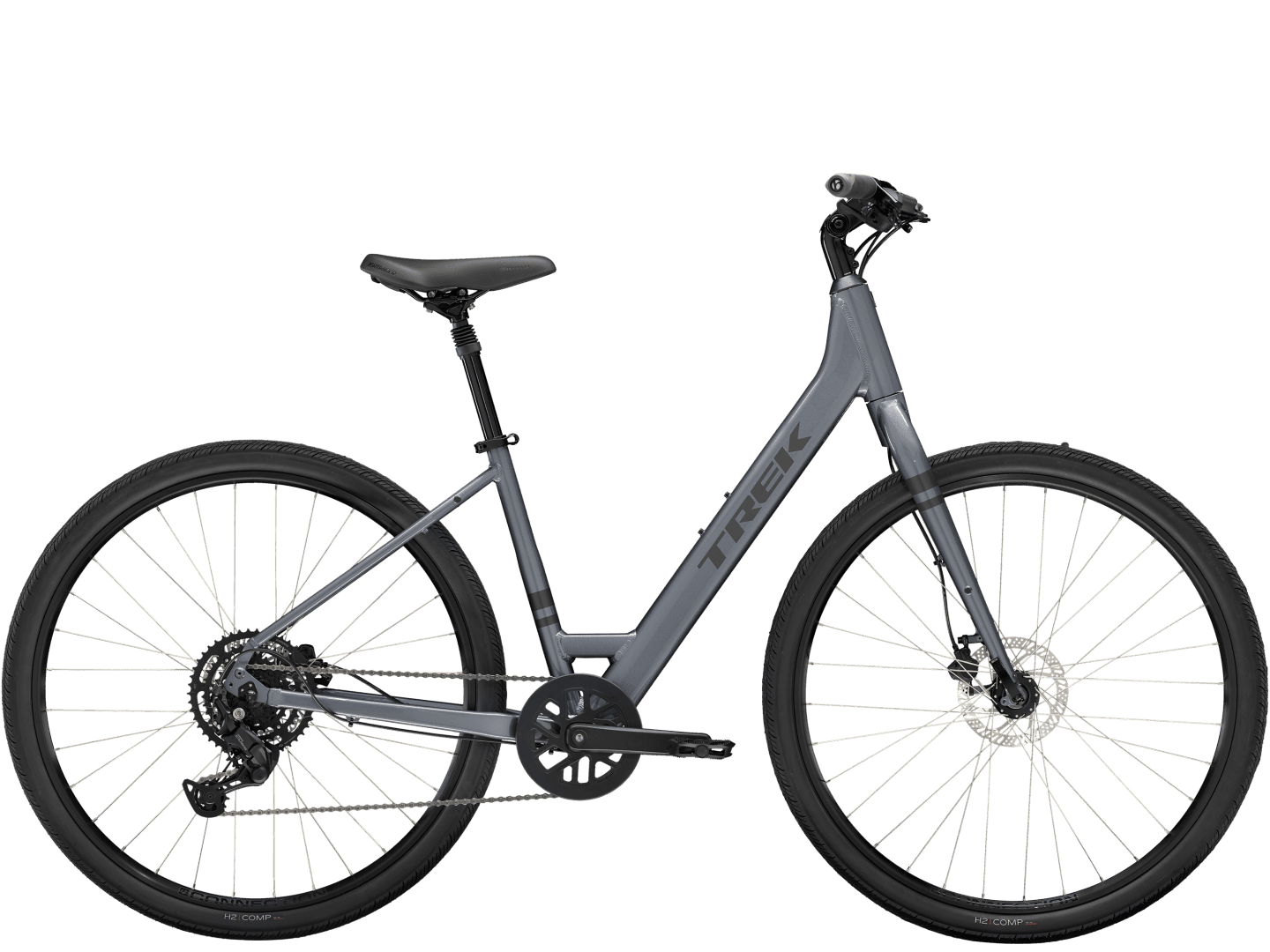 BICICLETA TREK VERVE 2 LOWATEP 5G CINZA | Bike Tech Moinhos