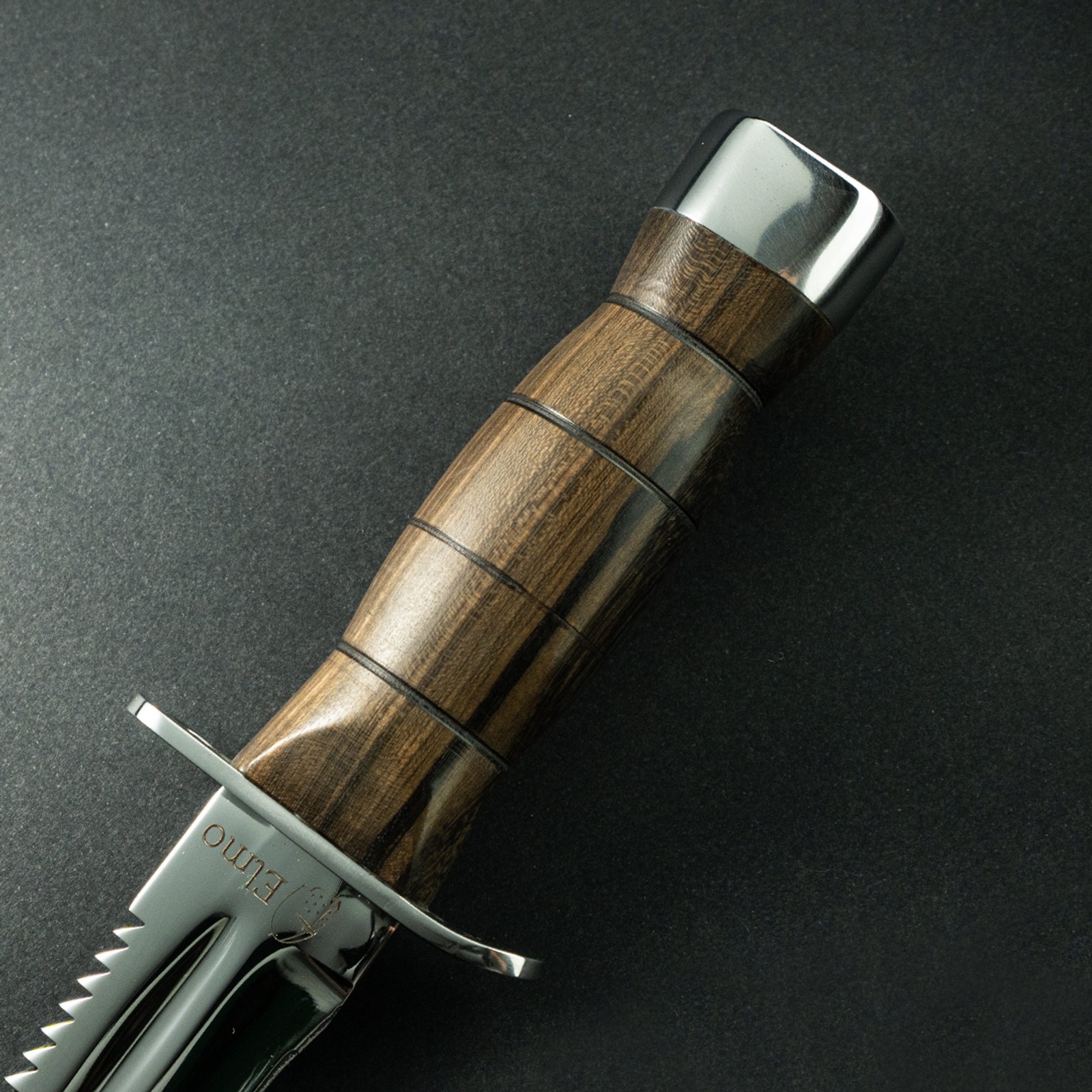 Detalhe do cabo e guarda