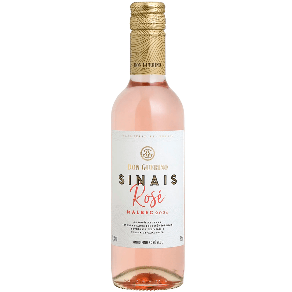 Vinho Don Guerino Rosé Seco Brasil Sinais Malbec 375ml