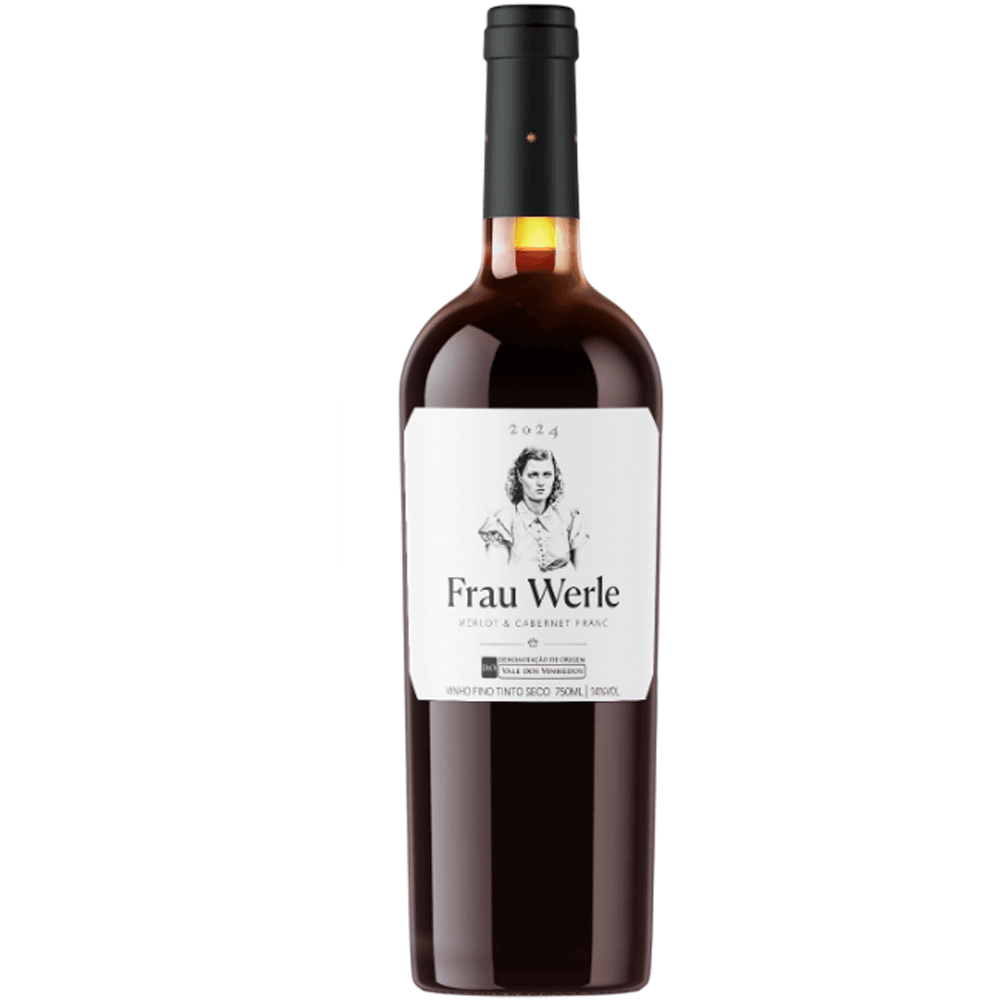 Vinho Miolo Tinto Seco Brasil Frau Werle Cabernet Franc, Merlot 2024 750ml