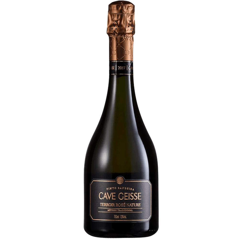 Espumante Vinícola Família Geisse Rosé Nature Brasil Cave Geisse Terroir Pinot Noir 750ml