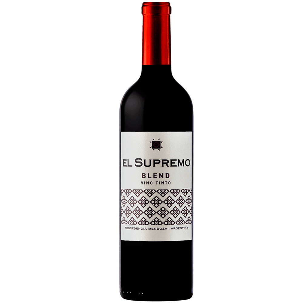Vinho El Supremo Tinto Seco Argentina Bonarda, Malbec, Tempranillo 750ml