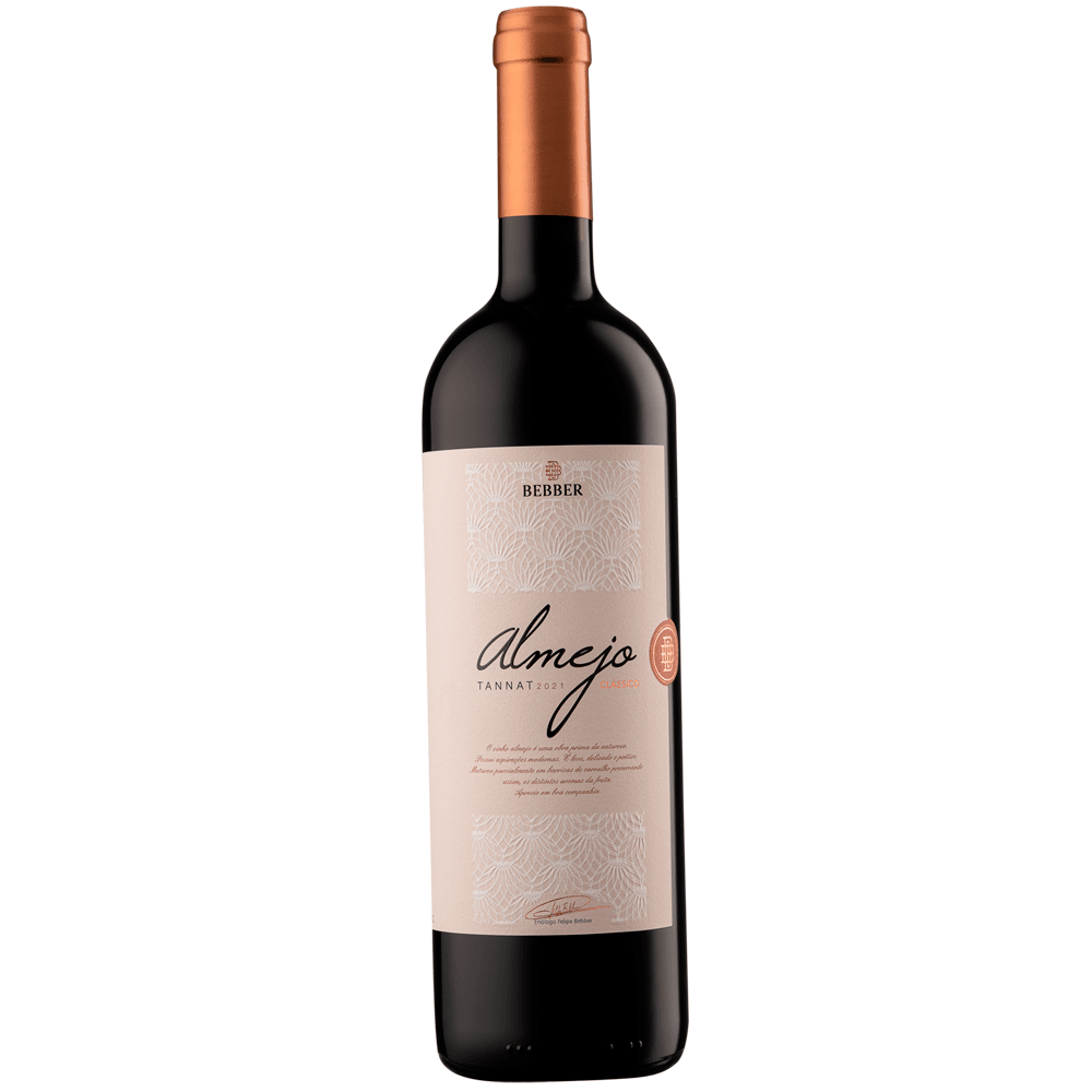 Vinho Família Bebber Tinto Seco Brasil Almejo Tannat 375ml