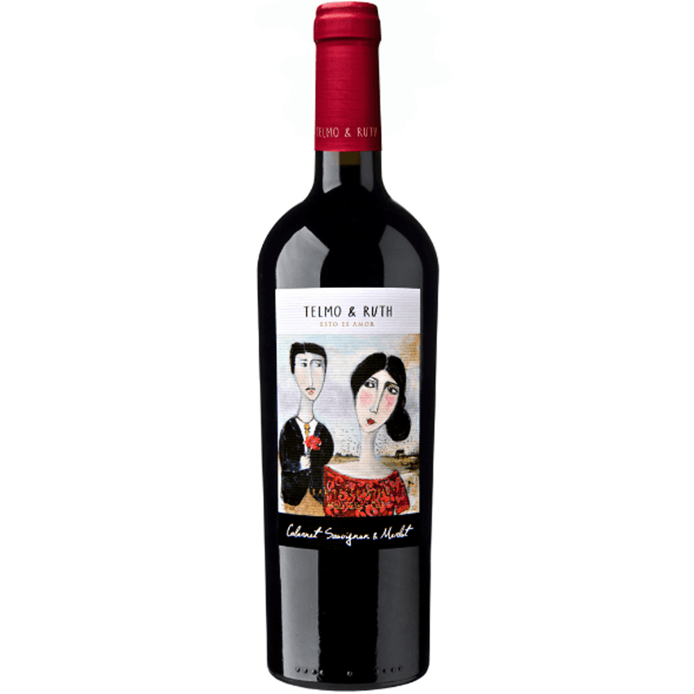 Vinho Viña Tinajas Tinto Seco Chile Telmo & Ruth Cabernet Sauvignon, Merlot 750ml