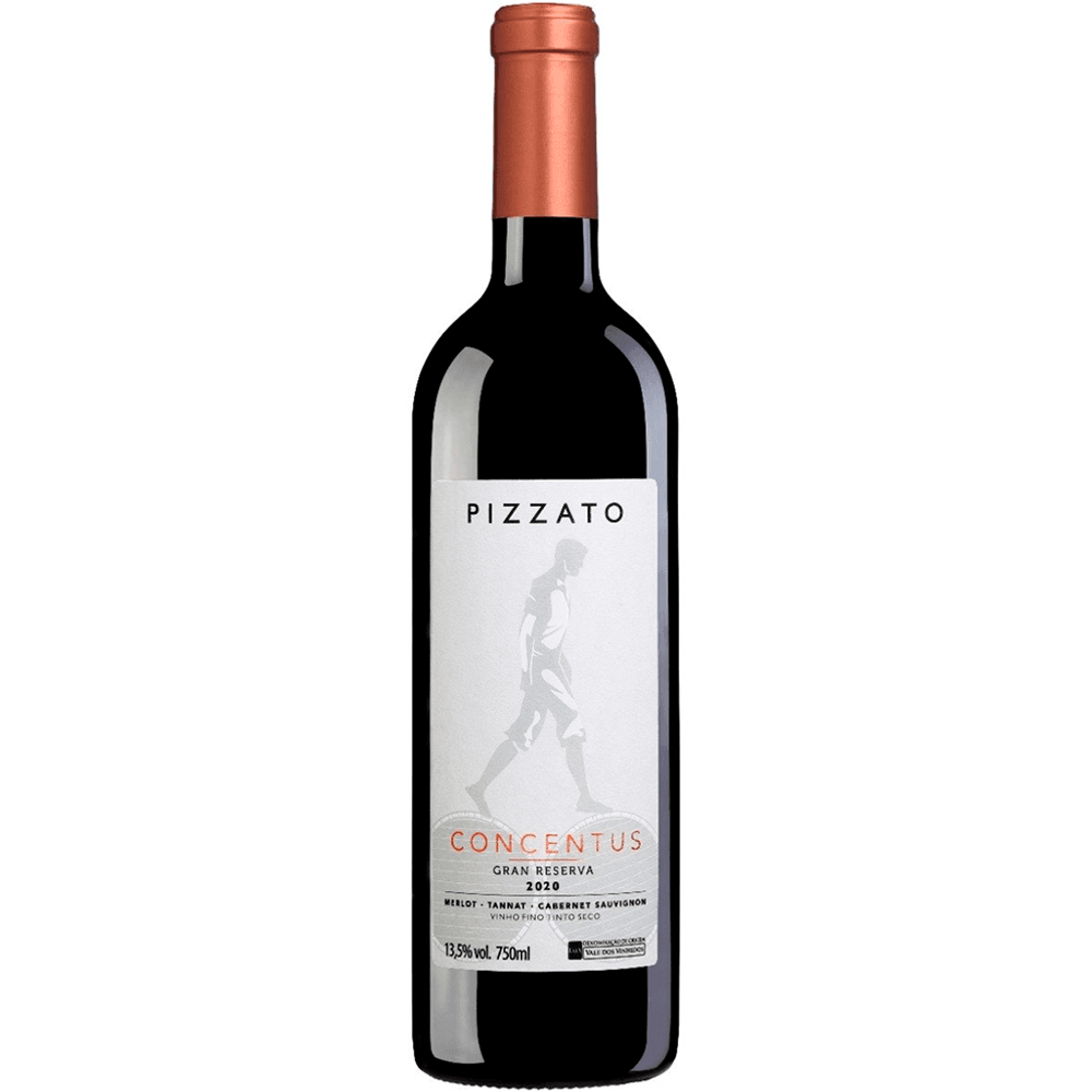 Vinho Pizzato Tinto Seco Brasil Concentus Gran Reserva Cabernet Sauvignon, Merlot, Tannat 750ml
