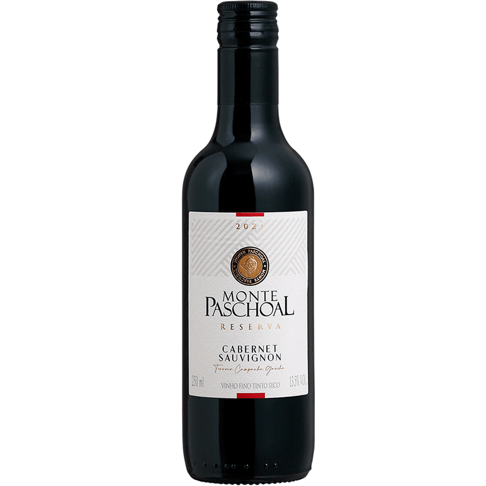 Vinho Monte Paschoal Tinto Seco Brasil Reserva Cabernet Sauvignon 250ml