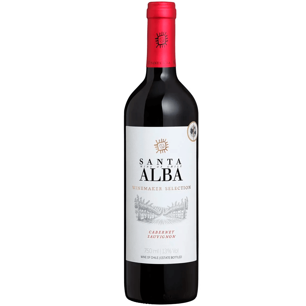 Vinho Santa Alba Tinto Seco Chile Winemaker Selection Cabernet Sauvignon 750ml