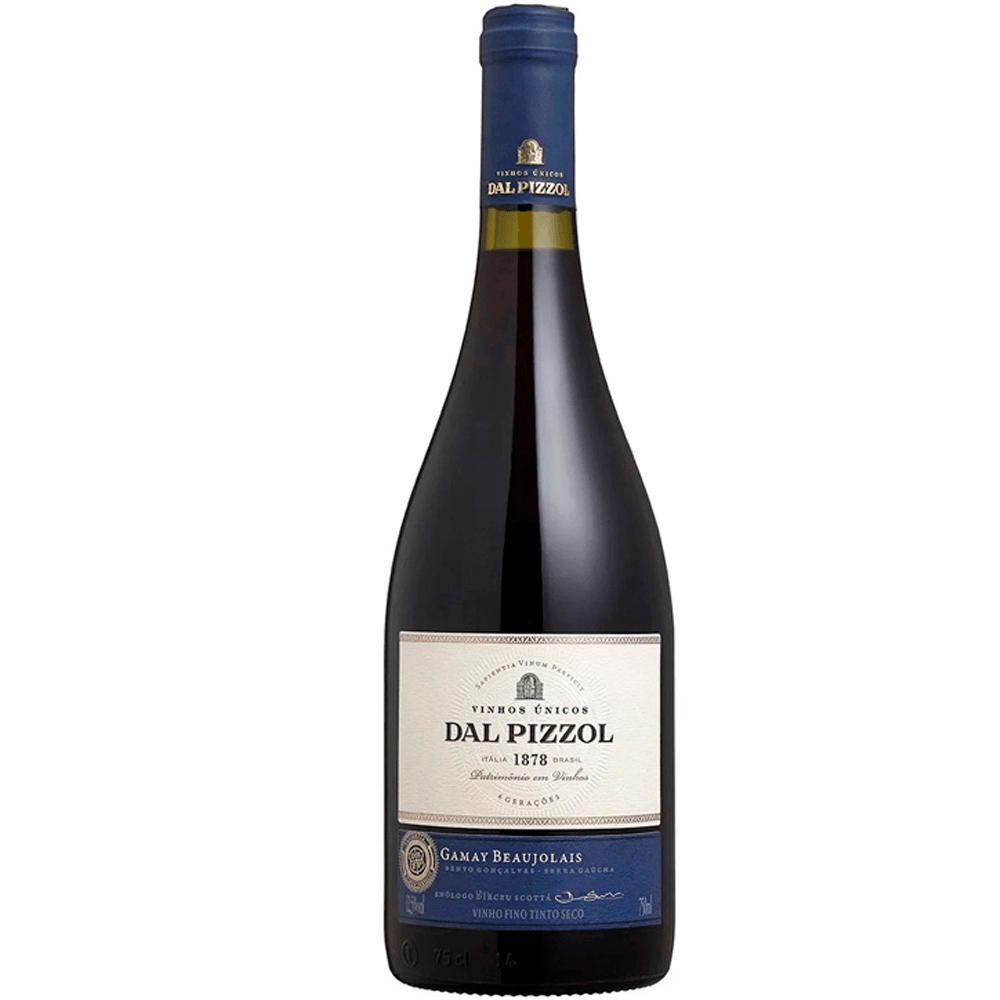 Vinho Dal Pizzol Tinto Seco Brasil Beaujolais Gamay 750ml