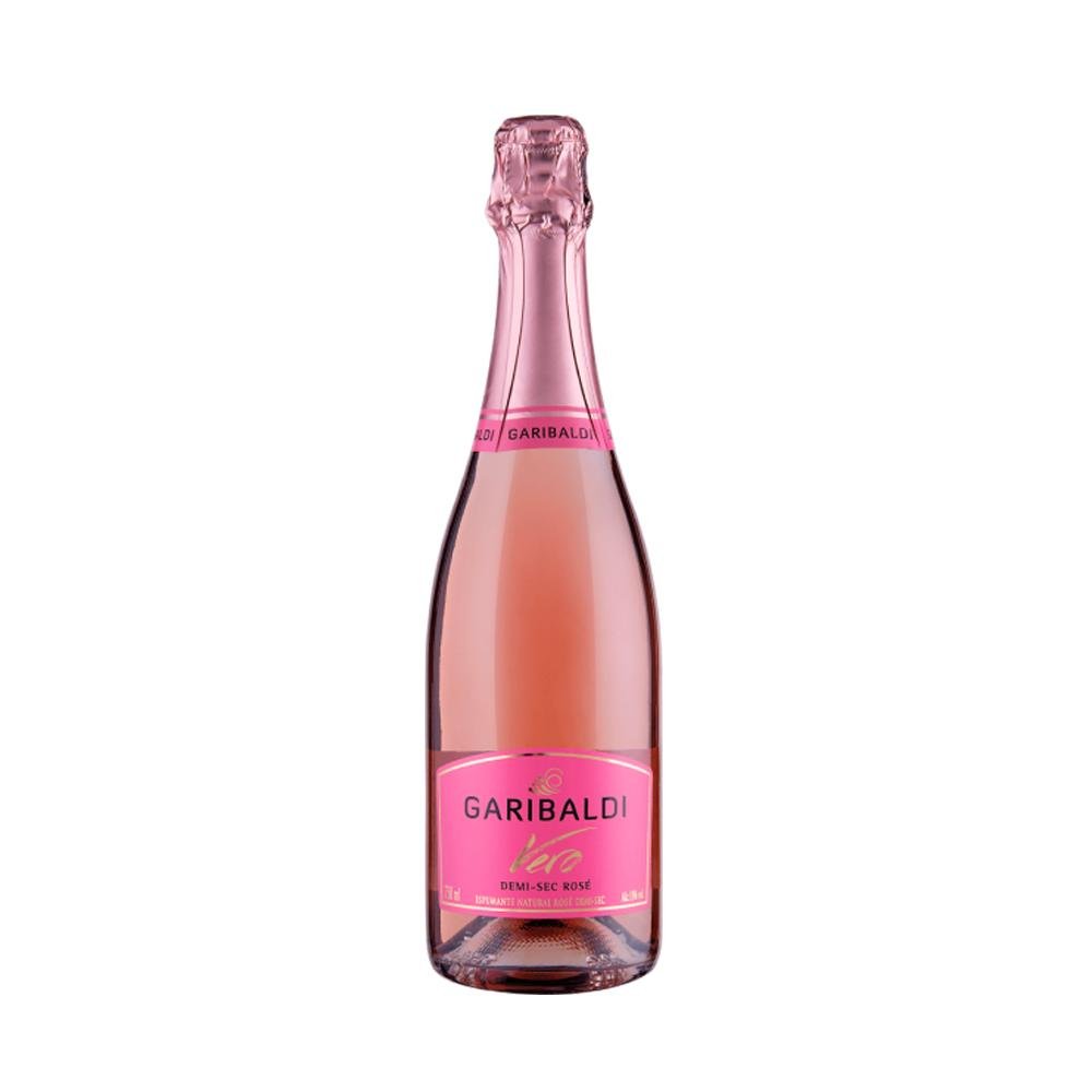 Espumante Garibaldi Rosé Demi Sec Brasil Vero Malvasia, Riesling, Trebbiano 750ml