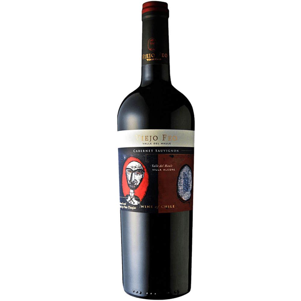 Vinho Viña Tinajas Tinto Meio Seco Chile Viejo Feo Reserva Cabernet Sauvignon 750ml