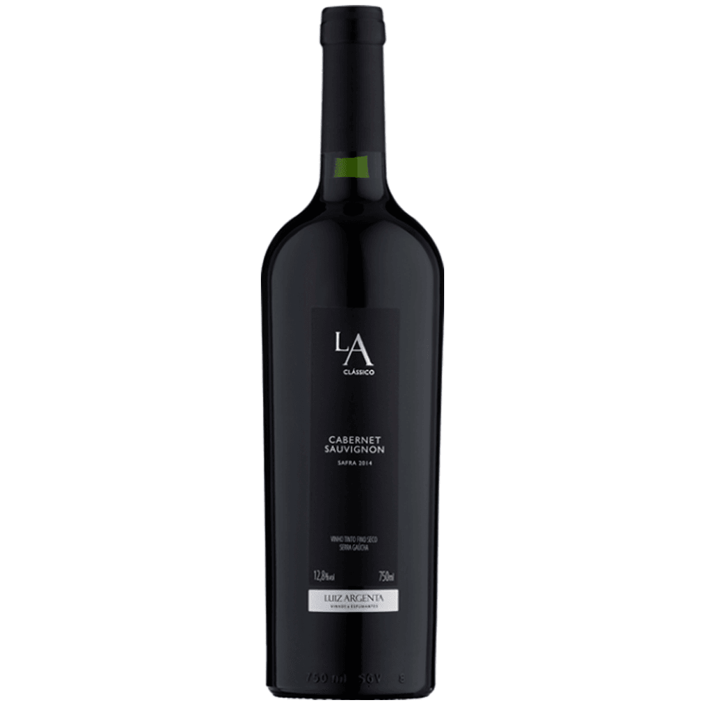 Vinho Luiz Argenta Tinto Seco Brasil Clássico Cabernet Sauvignon 2020 750ml
