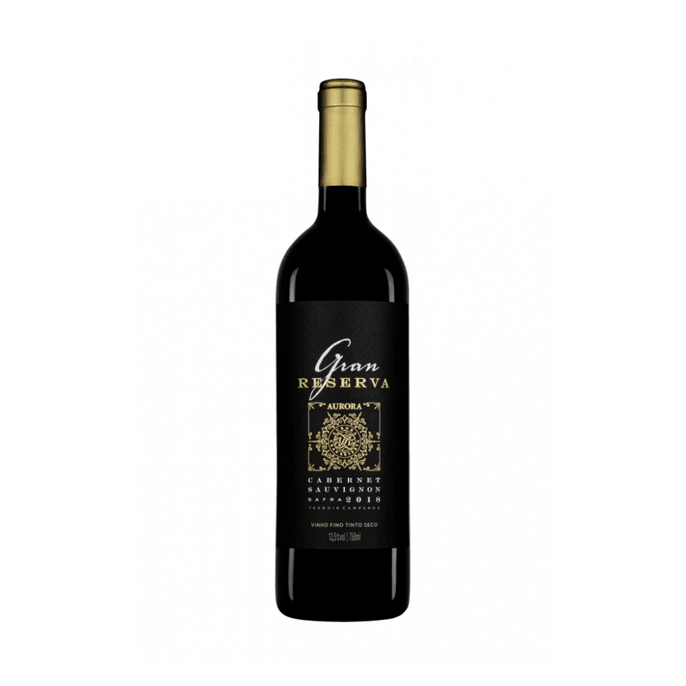 Vinho Vinícola Aurora Tinto Seco Brasil Gran Reserva Tannat 2022 750ml