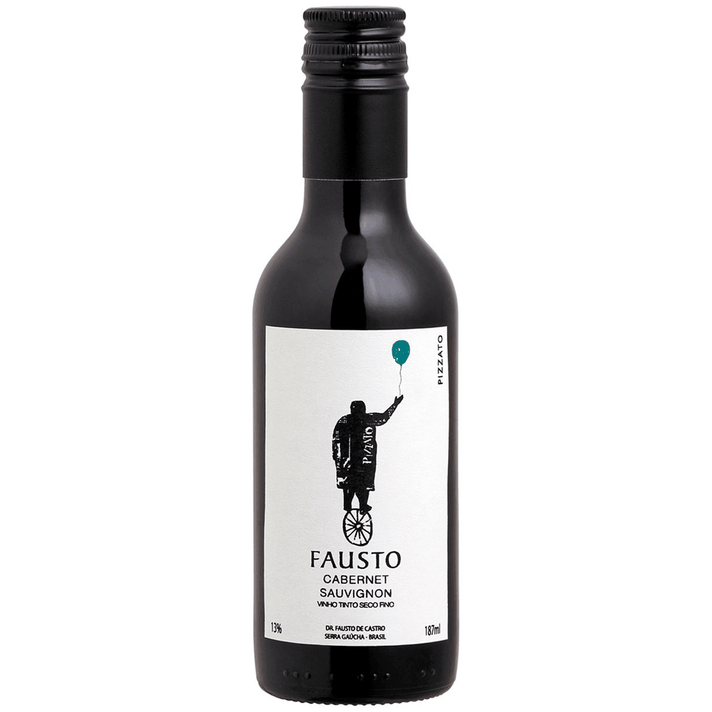 Mini Vinho Fausto Cabernet Sauvignon 187ml | Werle Comercial