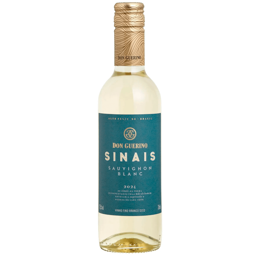 Vinho Don Guerino Branco Seco Brasil Sinais Sauvignon Blanc 375ml
