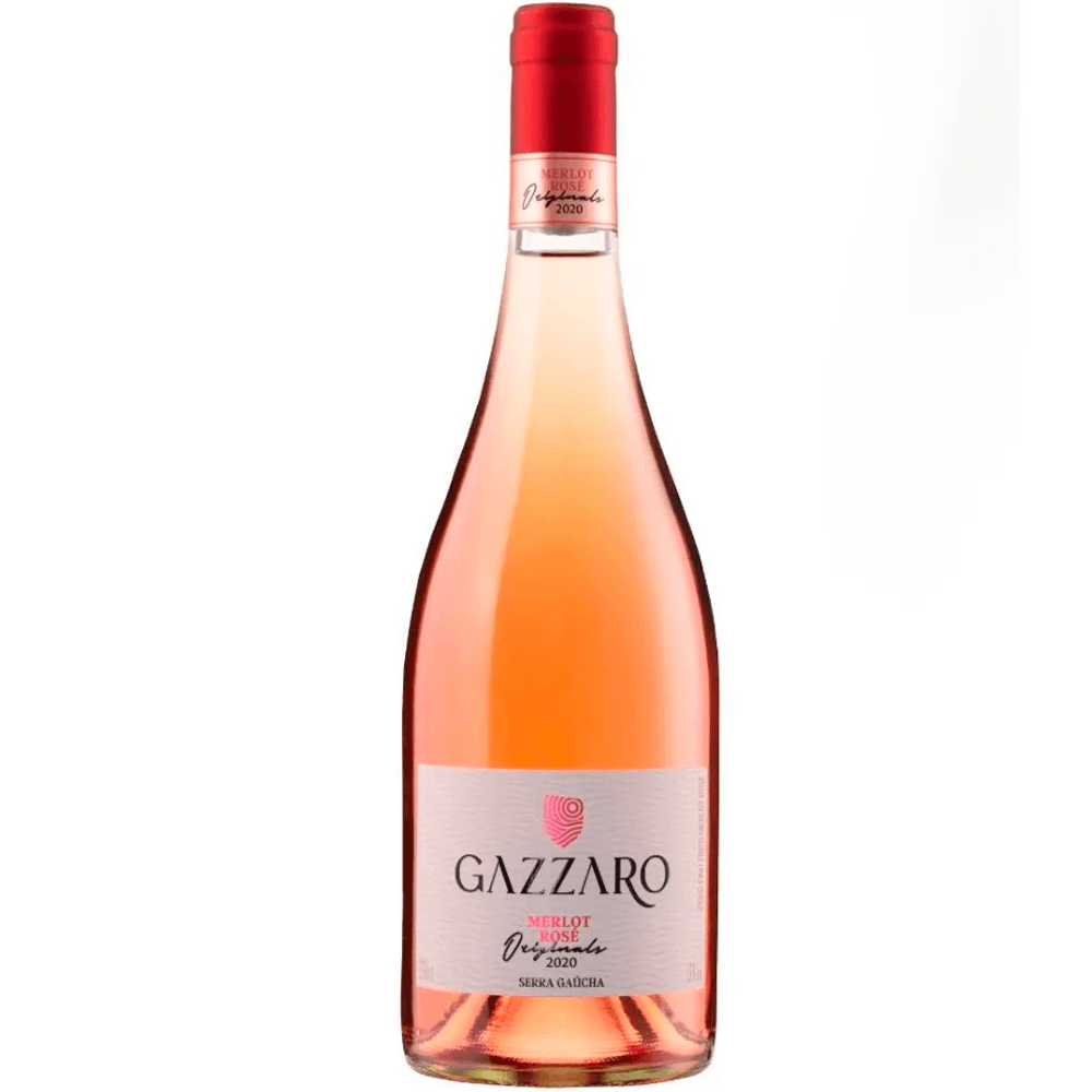 Vinho Gazzaro Rosé Seco Brasil Merlot 750ml