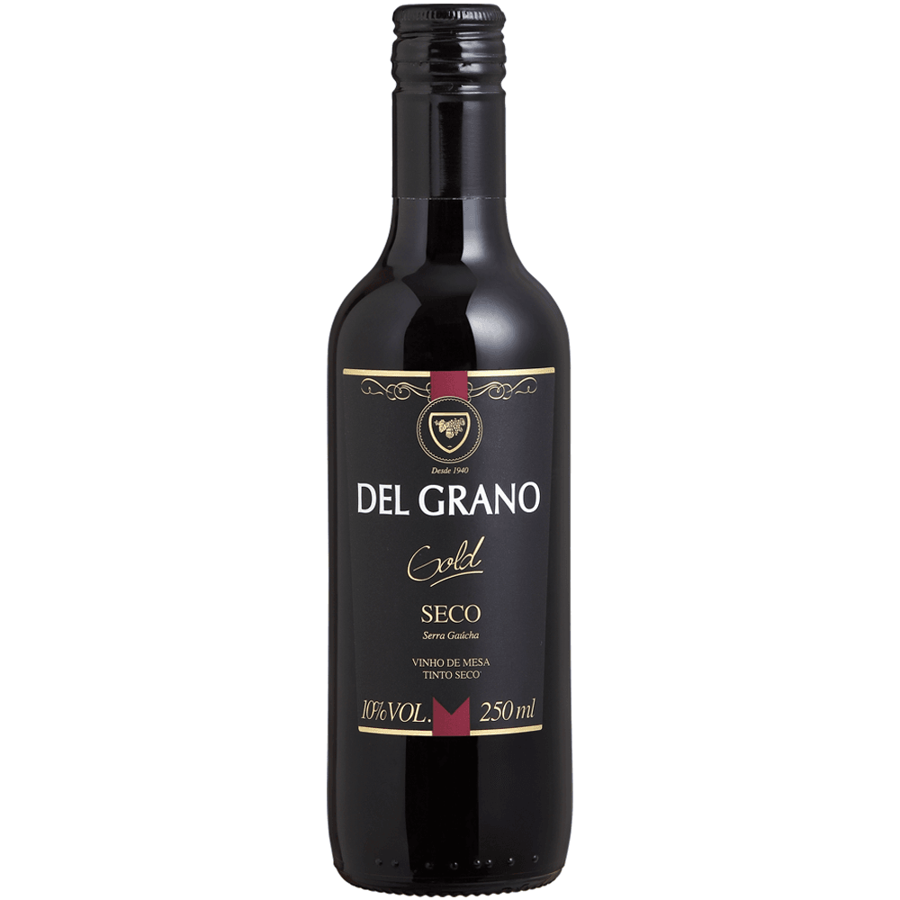 Vinho Del Grano Tinto Seco Brasil Bordô, Isabel 250ml
