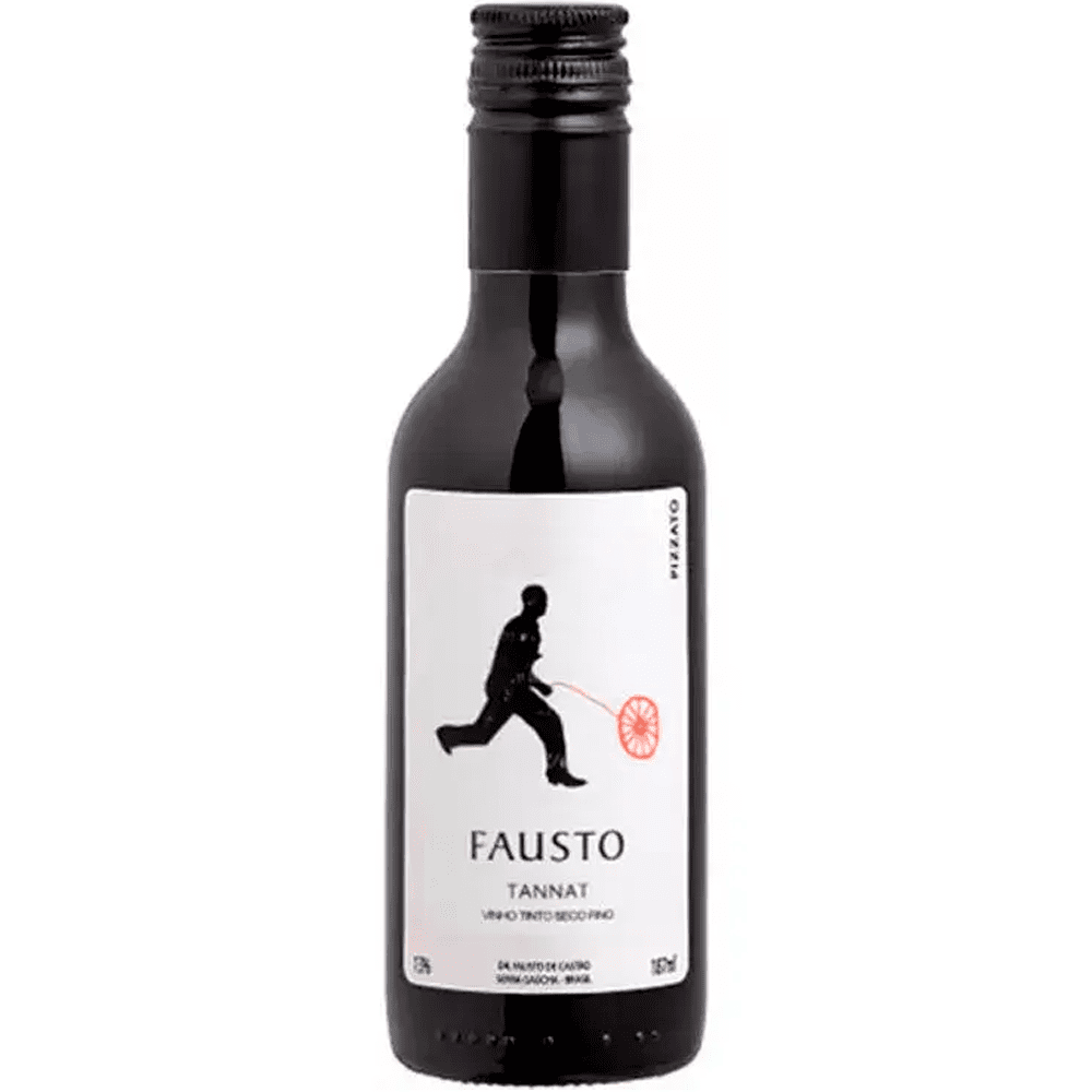 Vinho Pizzato Tinto Seco Brasil Fausto Tannat 187ml