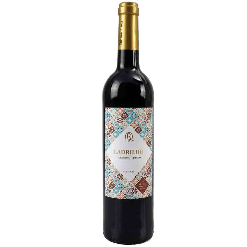 Vinho Ribeirinha Tinto Seco Portugal Ladrilho Blend 750ml