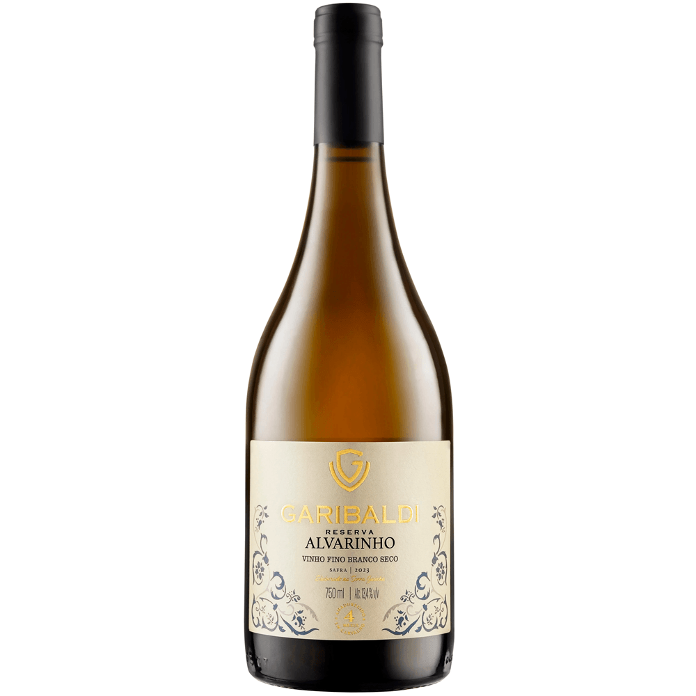 Vinho Garibaldi Branco Seco Brasil Vg Reserva Alvarinho 750ml
