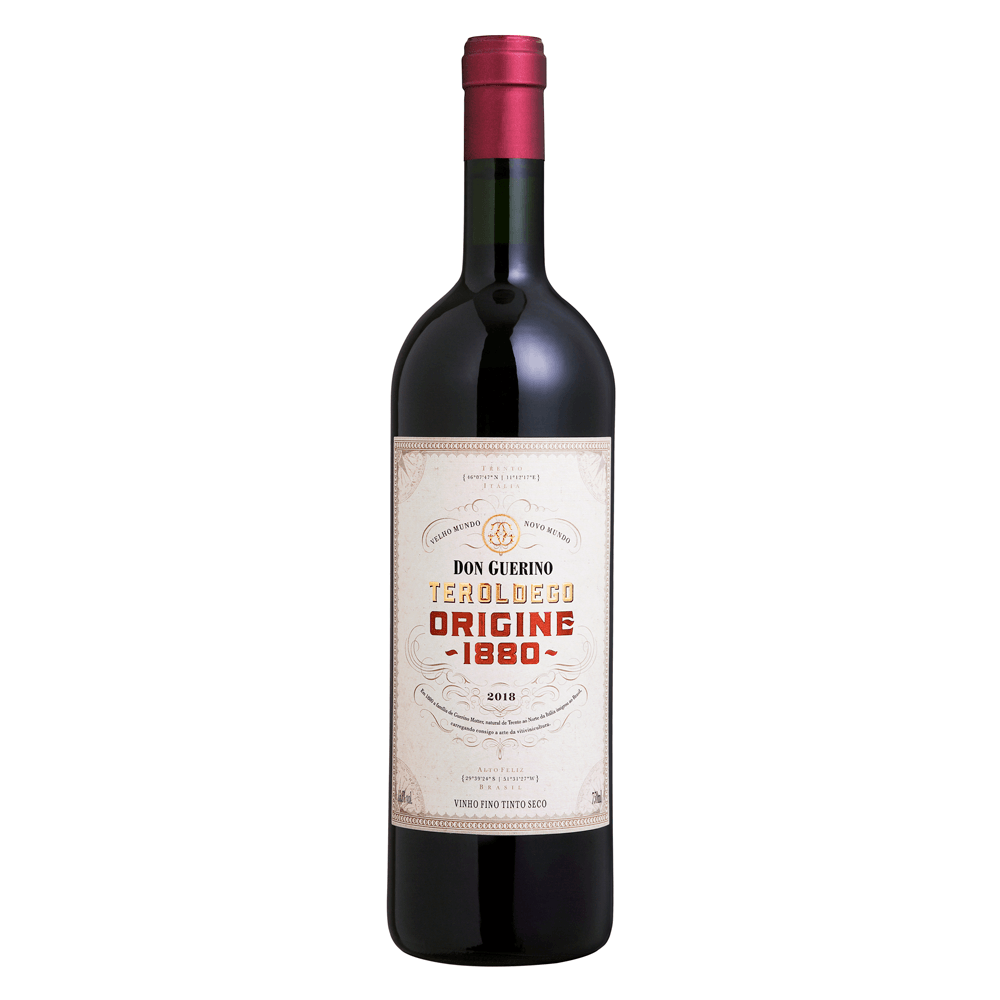 Vinho Don Guerino Tinto Seco Brasil Origine 1880 Reserva Teroldego 750ml
