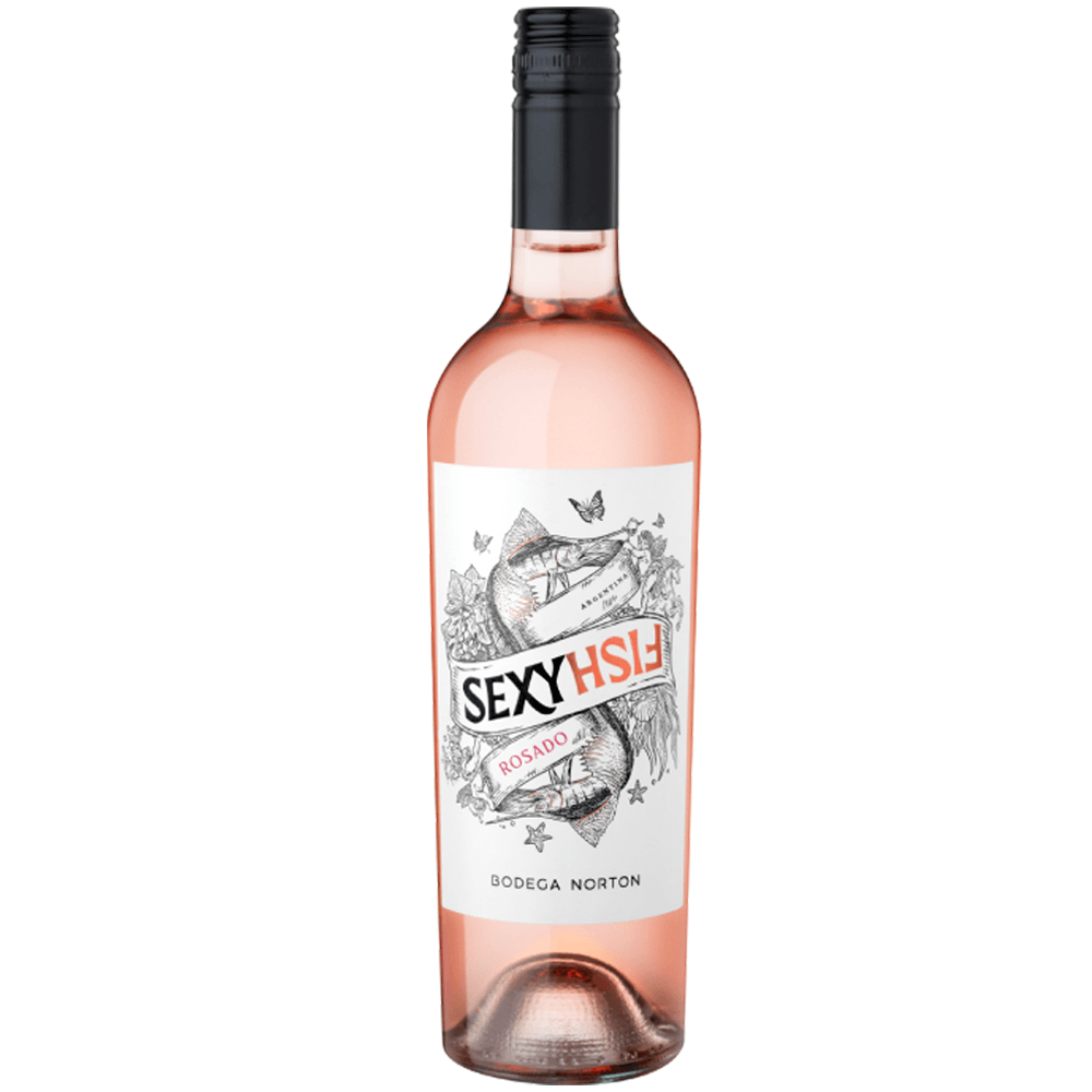Vinho Bodegas Norton Rosé Seco Argentina Sexy Fish Bonarda, Malbec, Merlot 750ml