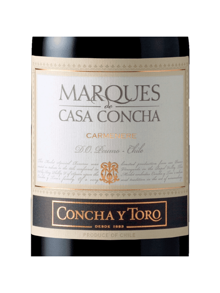 Vinho Marques de Casa Concha Carmenere 750ml Safra 2019