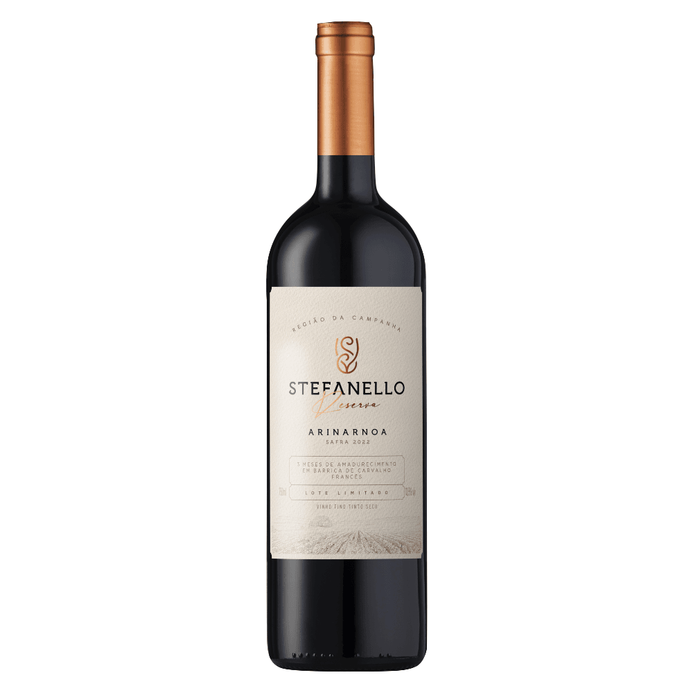 Vinho Stefanello Vinhos Tinto Seco Brasil Reserva Arinarnoa 750ml