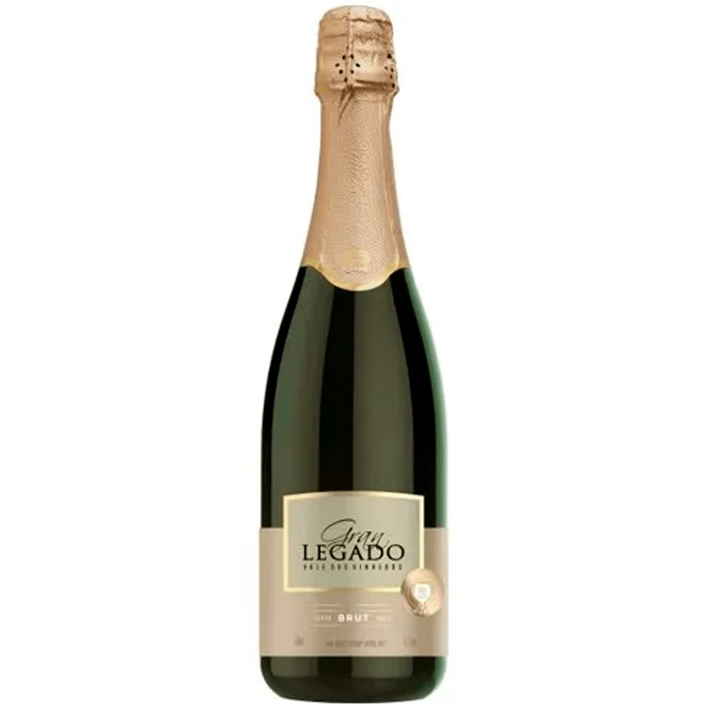 Espumante Gran Legado Branco Brut Brasil Charmat Chardonnay, Riesling 750ml