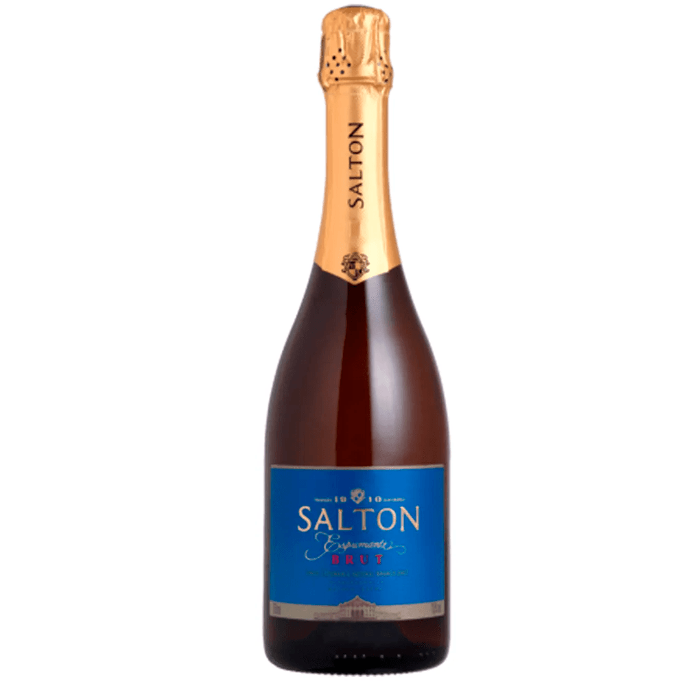 Espumante Vinícola Salton Branco Brut Brasil Chardonnay, Glera, Trebbiano 750ml