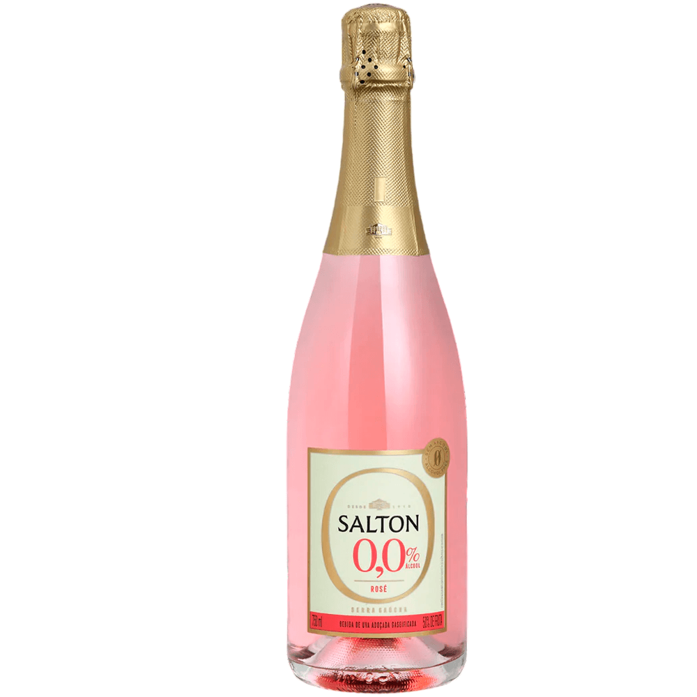 Espumante Vinícola Salton Rosé Brut Brasil Sem Álcool Blend 750ml