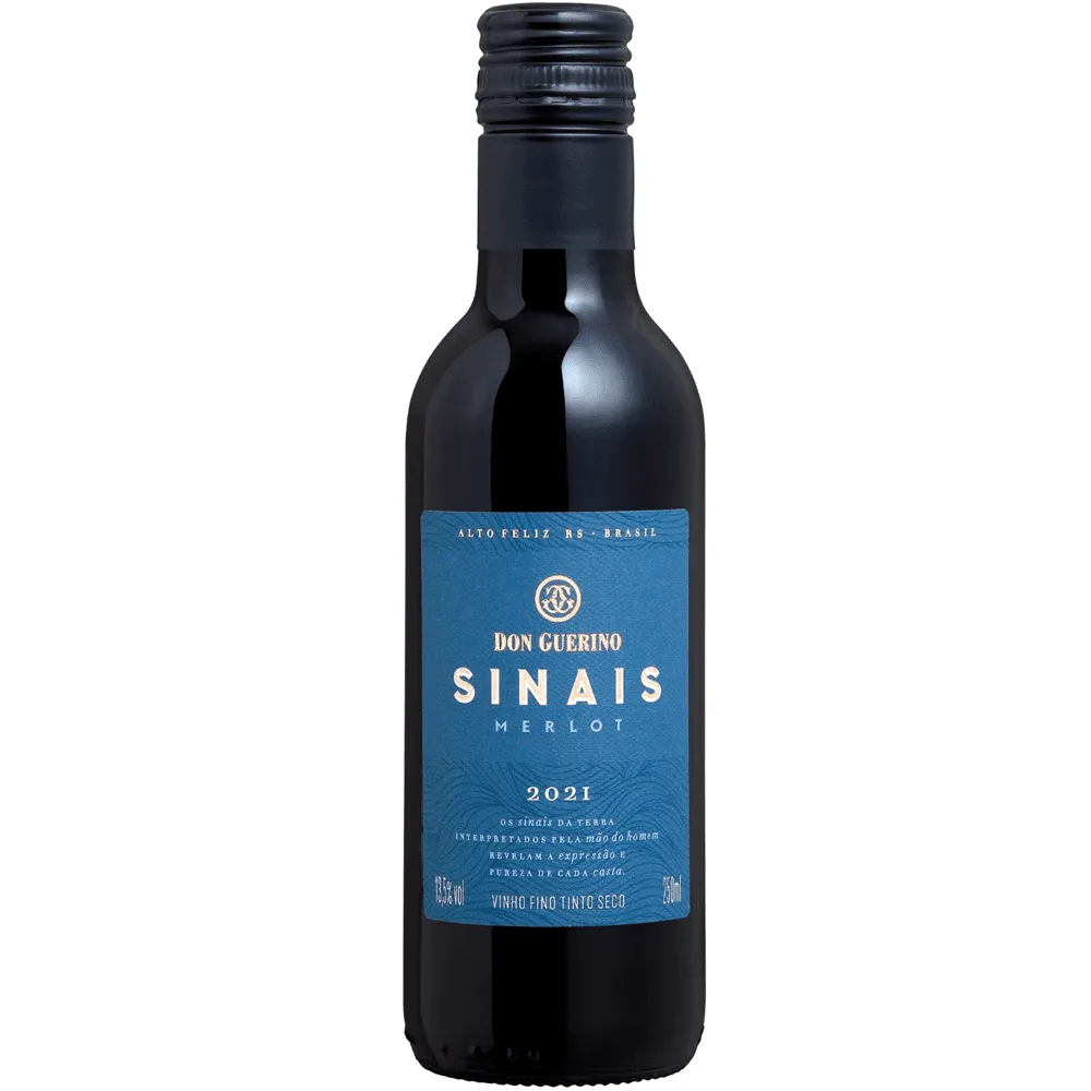Vinho Don Guerino Tinto Seco Brasil Sinais Merlot 250ml
