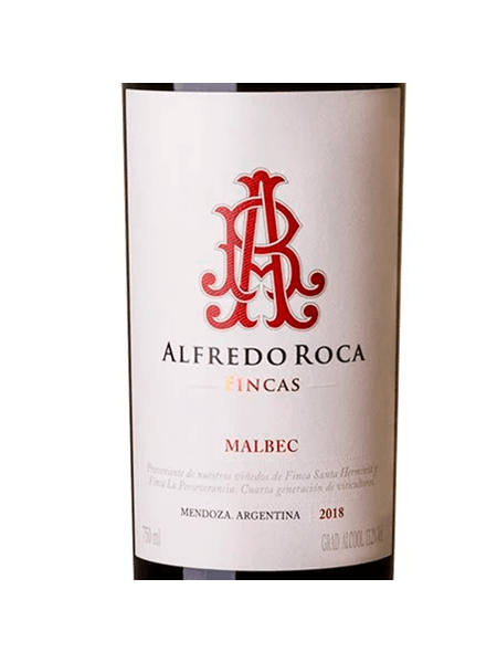 Vinho Alfredo Roca Fincas Malbec 750ml Safra 2021 | WerleComercial