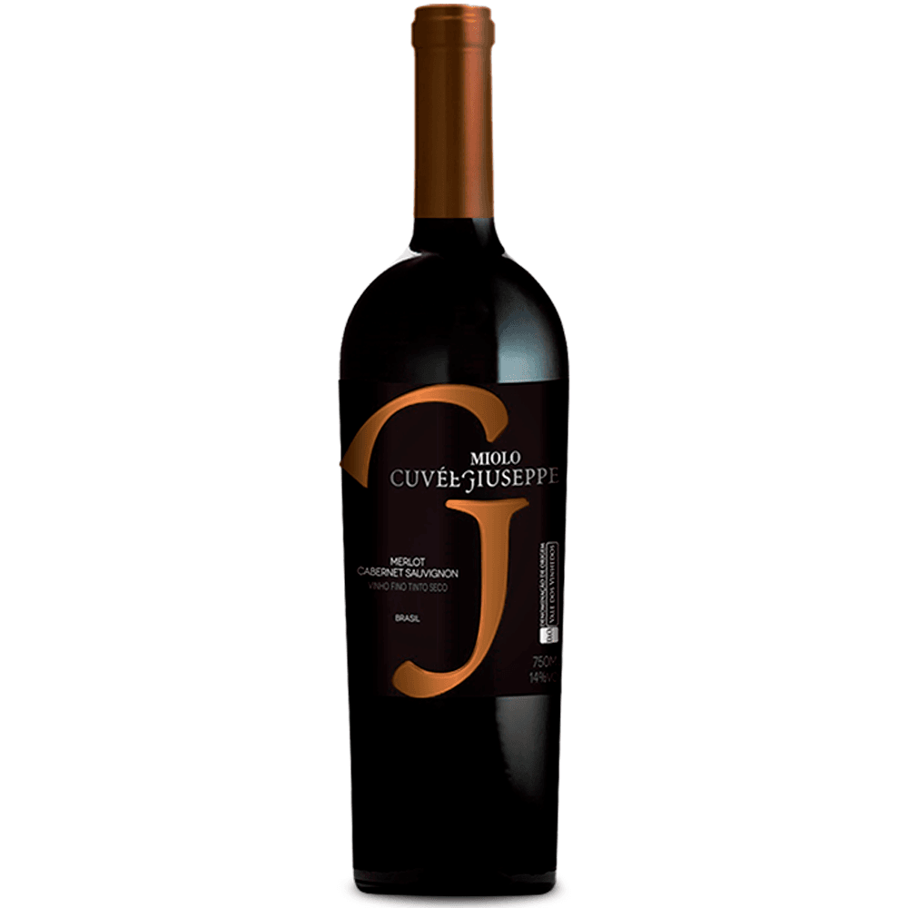 Vinho Miolo Tinto Seco Brasil Cuvée Giuseppe Cabernet Sauvignon, Merlot 2022 750ml