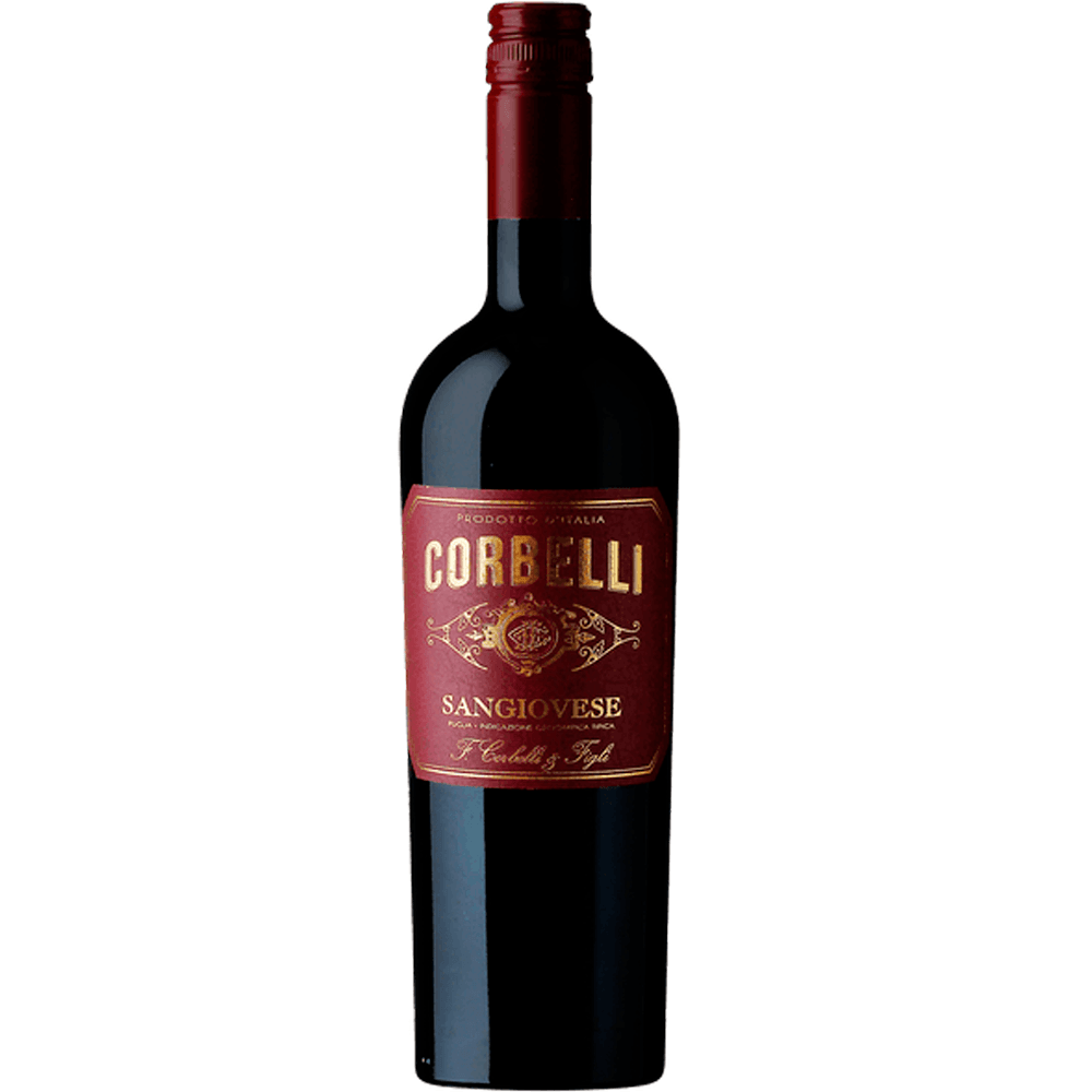 Vinho Corbelli Tinto Meio Seco Itália Sangiovese 750ml