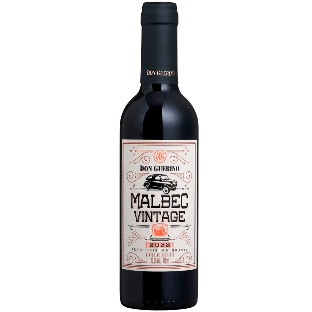 Vinho Don Guerino Tinto Seco Brasil Vintage Malbec 375ml