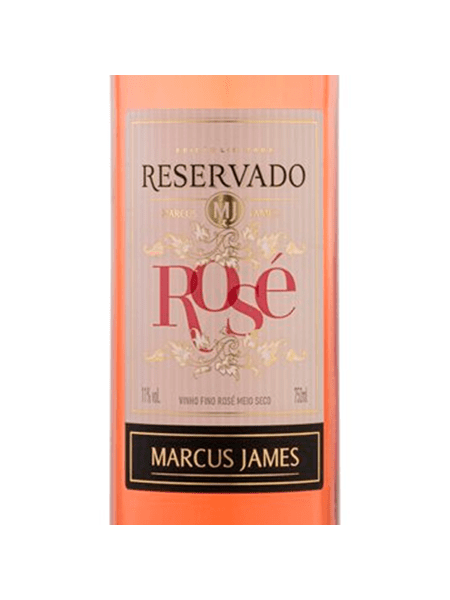 Vinho Marcus James Reservado Rosé Demi Sec 750ml