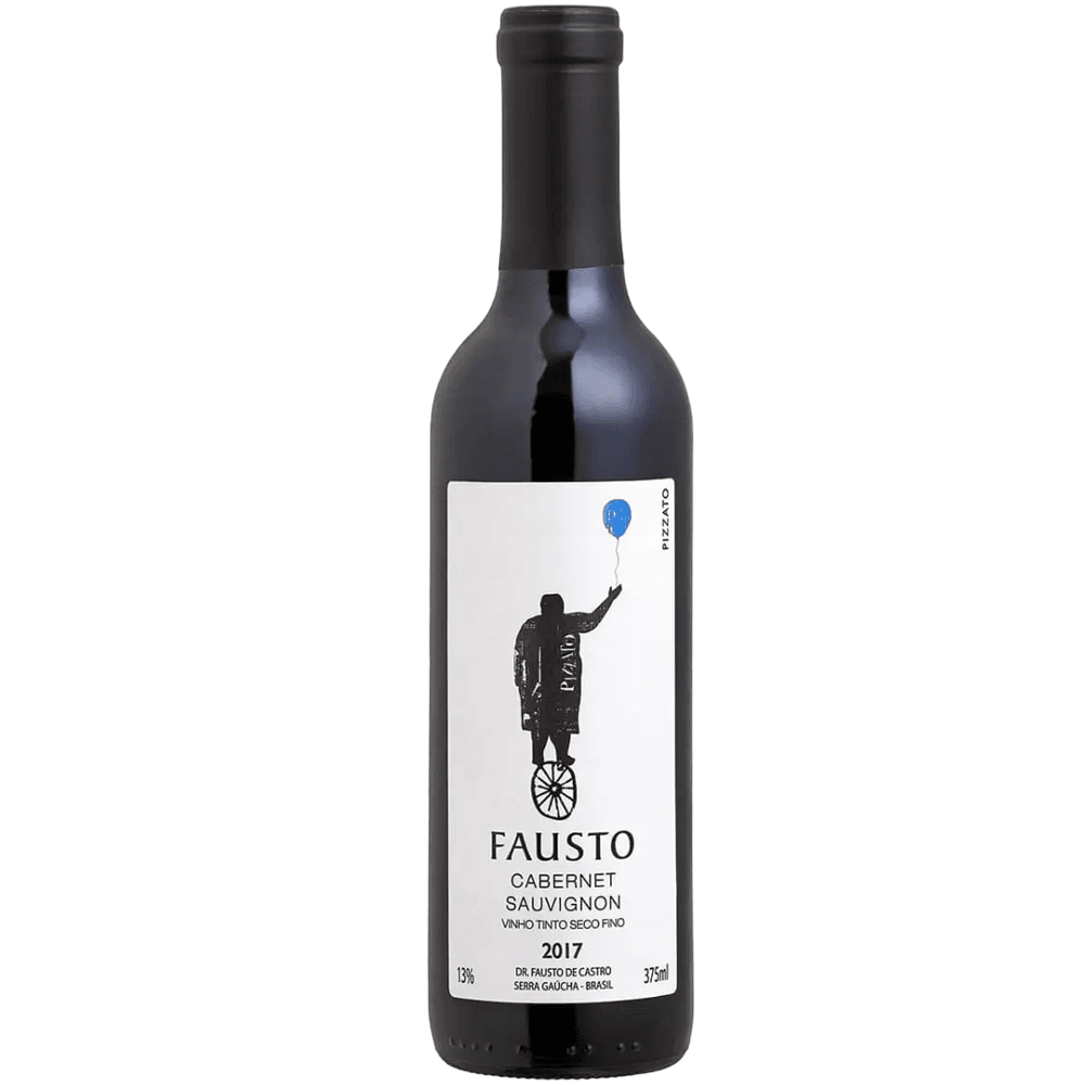 Vinho Pizzato Tinto Seco Brasil Fausto Cabernet Sauvignon 375ml
